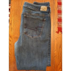 AE high rise jeggings